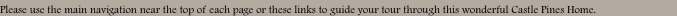 Please use the main navigation near the top of each page or the