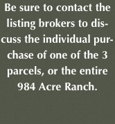 Be sure to contact the listing brokers to discuss the individua